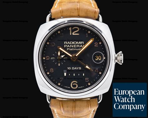 panerai pam 495|Panerai Radiomir 10 Days GMT Automatic Platino PAM 495 O.